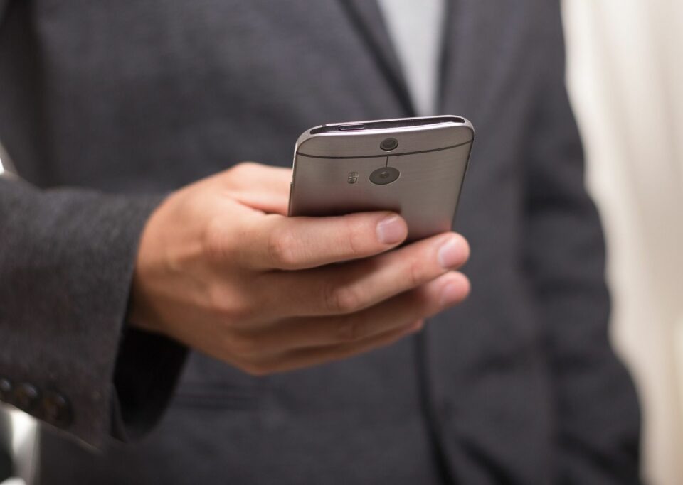 Foto telefon mobil