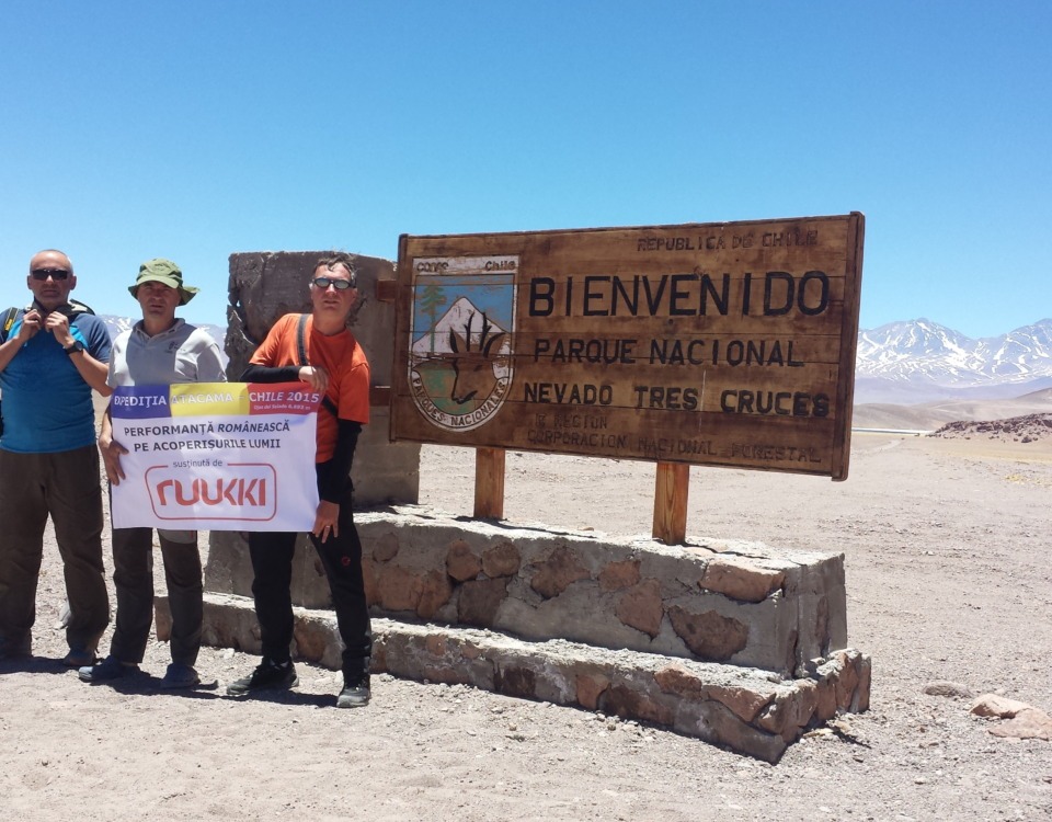 Poza expediţie Atacama