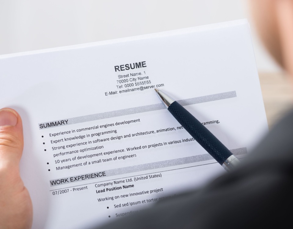 cv screening