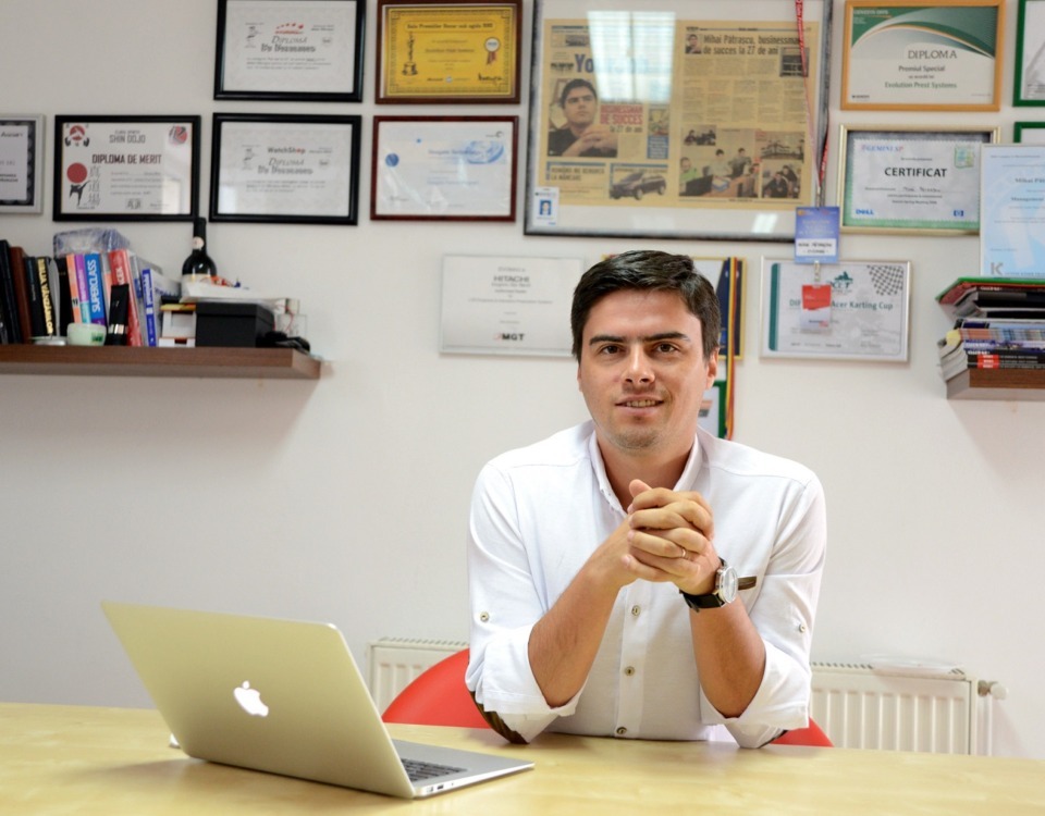 Mihai Pătrașcu, CEO evoMAG