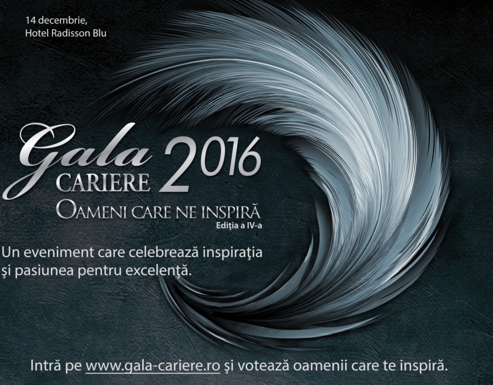 Oamenii care ne inspira, la Gala Premiilor CARIERE 2016