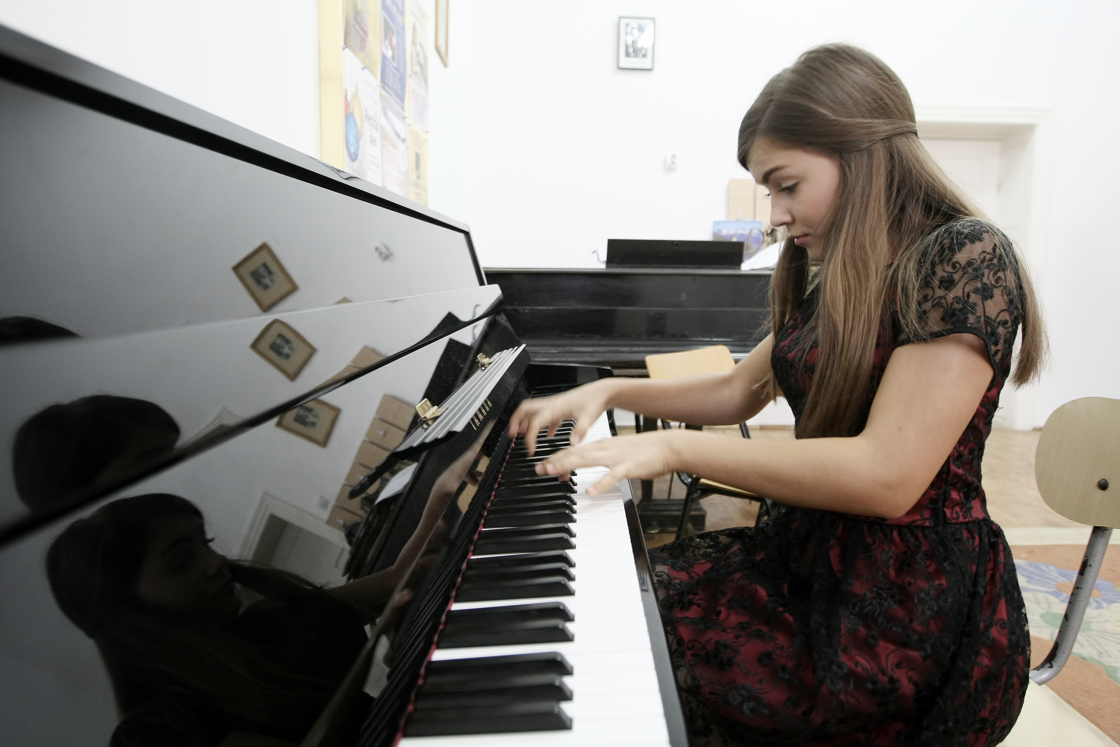 Roberta Amaliții a renunțat la copilărie pentru cariera de pianistă
