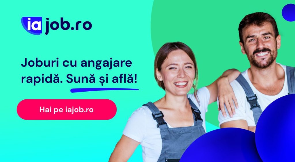 iajob.ro banner portal de locuri de munca